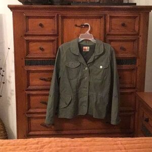 Ladies, size extra, large, ruff Hewn jacket.